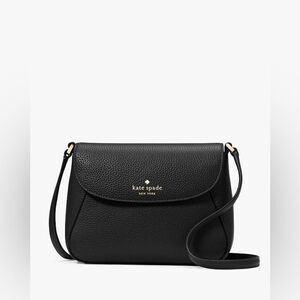 New! Kate Spade Black Monica Small Flap Crossbody NWT
